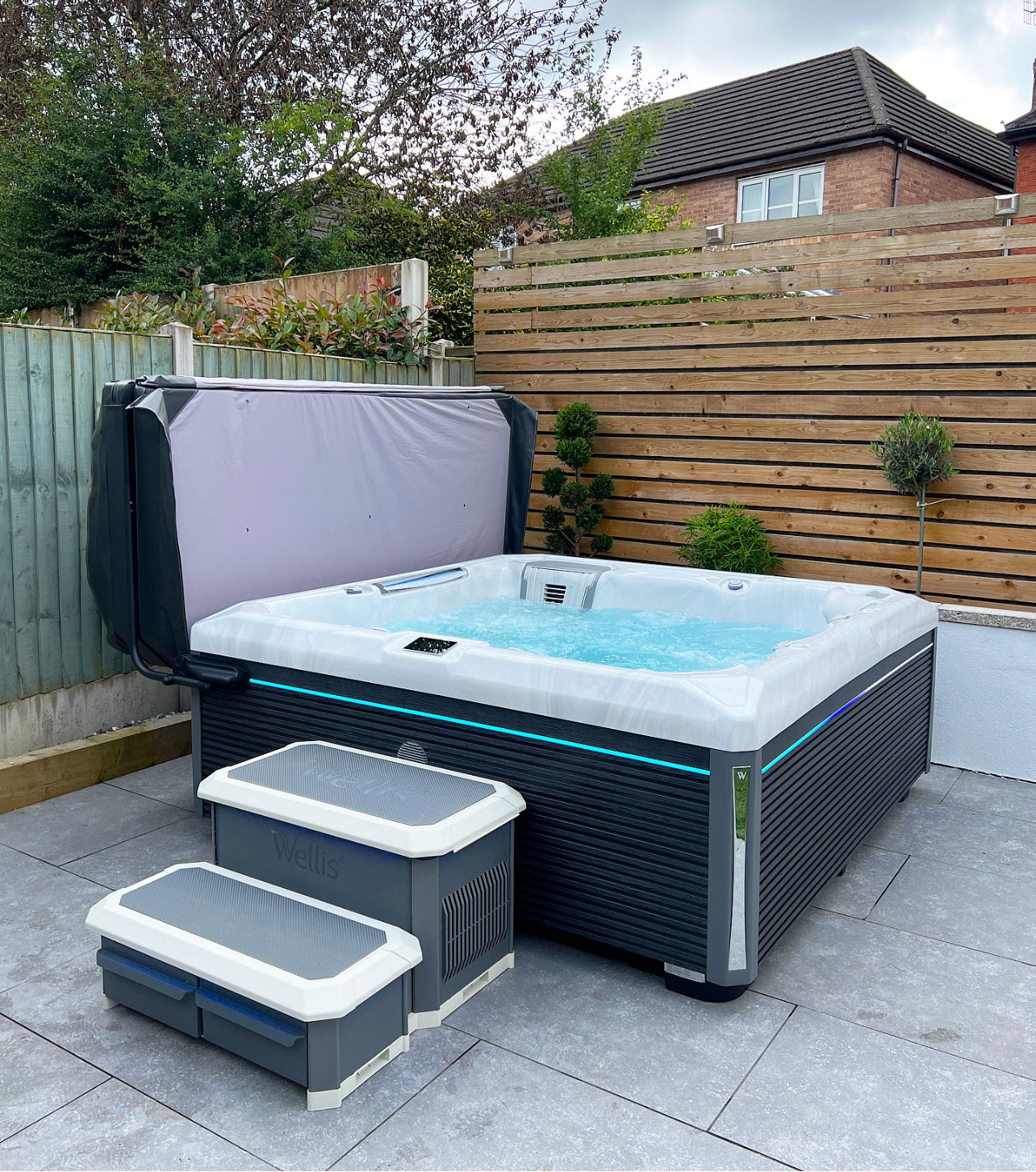 Wellis® Atlas Life Deluxe - Worlds Most Economical Hot Tub Range ...