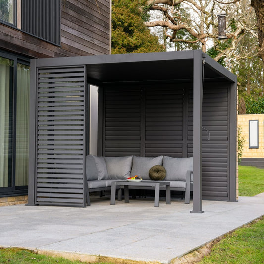 Aluminium Louvre Side Panel - Single Panel - Staffordshire Hot Tubs & Swimspas