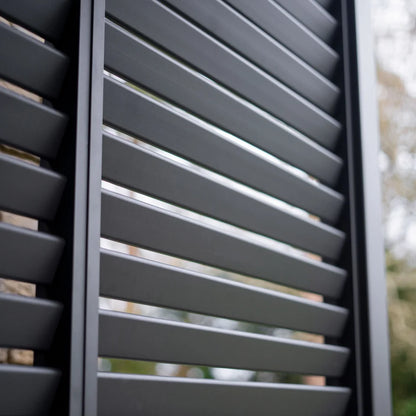 Aluminium Louvre Side Panel - Single Panel - Staffordshire Hot Tubs & Swimspas