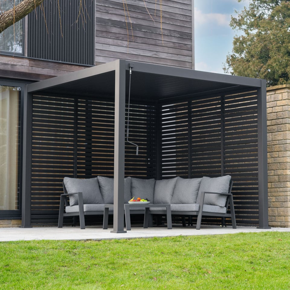Aluminium Louvre Side Panel - Single Panel - Staffordshire Hot Tubs & Swimspas