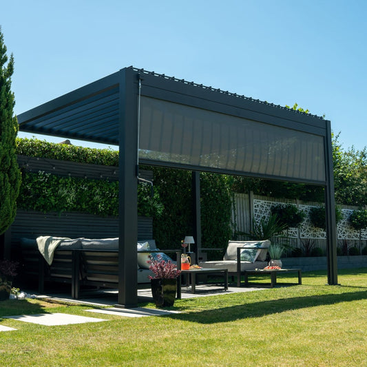 Privacy Screen - Titan Pergola (Various Sizes) - Staffordshire Hot Tubs & Swimspas